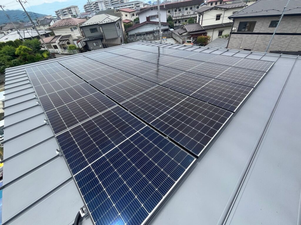 山梨県甲府市　S様　太陽光発電システム・蓄電システム